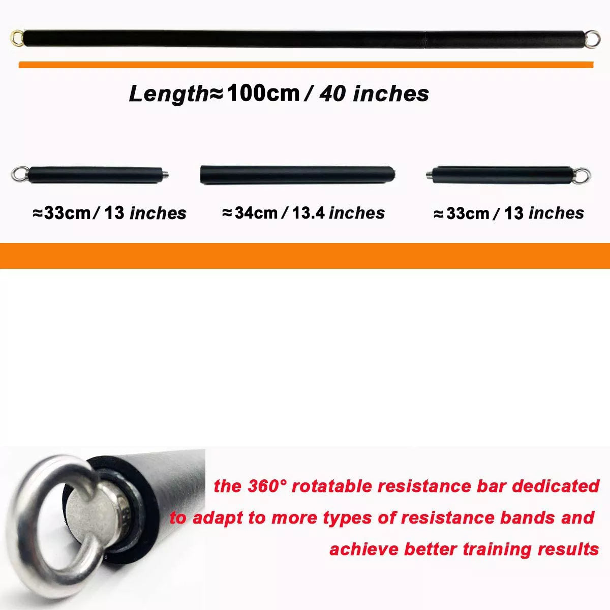 Home Gym resistance work bar-2